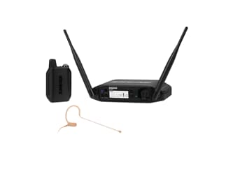 SHURE GLXD14+E/MX53-Z4, Digitales Headset-Funksystem mit MX153 Ohrbügel-Mikrofon