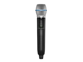 SHURE GLXD2+/B87A=-Z4, Digitaler Dualband-Handsender mit BETA®87A Gesangsmikrofon