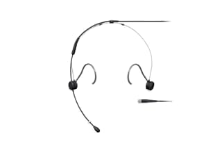SHURE TH53 Headset, Kugelchar., MDOT-Stecker, schwarz, TH53 Headset, 1,6 mm Kabeldurchmesser