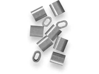 SAFETEX Aluminium-Pressklemmen, 1,0 mm, EN 13411-3