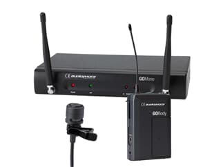 Audiophony Pack GO-Lava-F5 - Funkmikrofon Set UHF mit Taschensender und Lavaliermikrofon