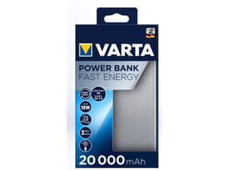 Varta Powerbank Fast Energy 20000 mAh, Li-Po, 20000 mAh, USB-C