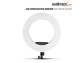 Walimex pro LED Ringleuchte Medow 960 Pro Bi Color - B-STOCK