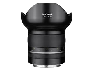Samyang XP 14mm F2.4 Nikon F Premium MF Objektiv, Vollformat und APS-C