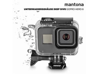 Mantona Unterwassergehäuse Deep Dive GoPro Hero 8
