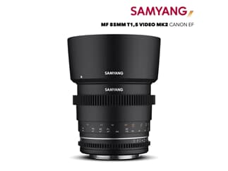 Samyang MF 85mm T1,5 VDSLR MK2 Canon EF