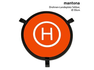 Mantona Drohnen-Landeplatz faltbar, Ø 55cm