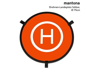 Mantona Drohnen-Landeplatz faltbar, Ø 75cm