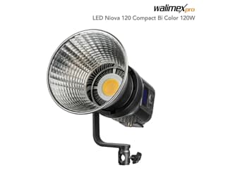 Walimex pro LED Niova 120 Compact Bi Color 120W, Kompakte, lichtstarke Bi-Color-LED-Leuchte für Studio und On Location