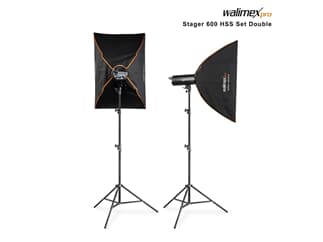 Walimex pro Stager 600 HSS Set Double
