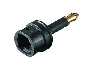 Audio Adapter, 3,5 mm mini Stecker > Toslinkkupplung