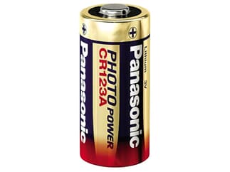 Panasonic Photo Power CR123A - Lithium Batterie, 3 V