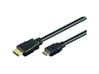 High Speed HDMI® with Ethernet 1,0 Meter, HDMI® A-Stecker>HDMI® C-Stecker