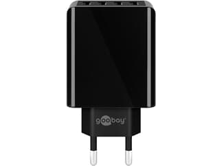 Goobay 4-fach USB-Ladegerät (30W) schwarz