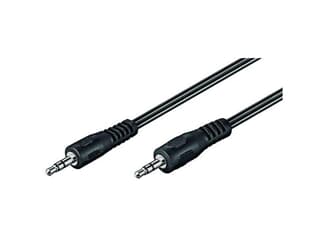 Audio-Video-Kabel 1,5 m lose Ware, 3,5 mm stereo St.>3,5 mm stereo St.
