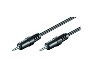 Audio-Video-Kabel 1,5 m lose Ware, 2,5 mm stereo Stecker>2,5 stereo Stecker