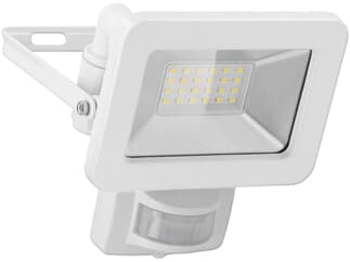 Goobay LED-Außenstrahler, 20 W, mit Bewegungsmelder mit 1700 lm, neutralweißem Licht (4000 K), (IP44)