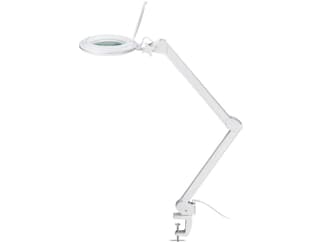 Goobay LED-Klemm-Lupenleuchte, 10 W, weiß