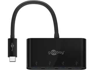 Goobay 4-fach USB-C™-Multiport-Adapter