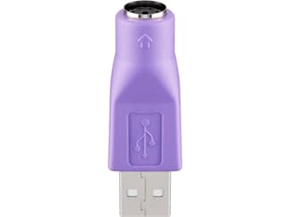 USB-Adapter , Blister Ware, A Stecker > PS2 Buchse