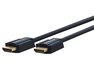 Clicktronic Casual High Speed HDMI™Kabel mit Ethernet , 1,0m  für HD- und 3D-TV