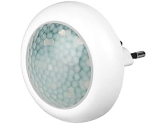 Goobay Kompakt LED-Nachtlicht mit Bewegungsmelder, Weiß - für Innen (IP20), 120 ° Erfassung, 9 m Rei