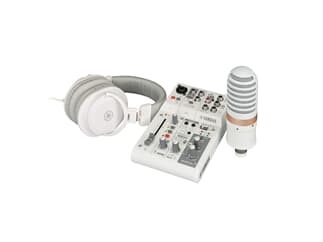 Yamaha AG03MK2W Live Streaming Pack, weiss