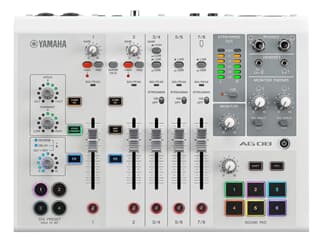 Yamaha AG08BL All-In-One Streaming Console, weiß