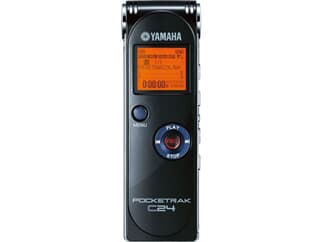 Yamaha Pocketrak C24, Ultra kleine 24bit/96kHz Digitalrecorder, B-STOCK