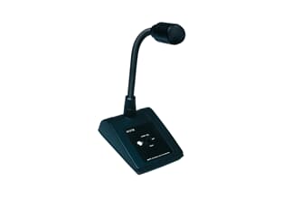 biamp. MICPAT-D - Dynamisches Paging-Mikrofon für alle Anrufe mit Schwanenhals und Prioritätsschalter