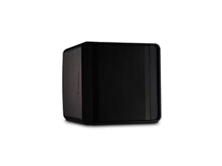 biamp. Desono KUBO3-BL - 3-Zoll, kompaktes Design, Fullrange-Aufbaulautsprecher, schwarz