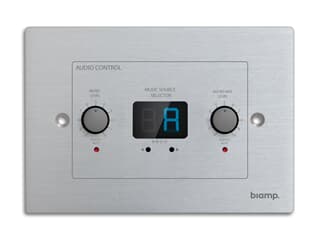 biamp. SDQ5PIR-REM - Digitales Fernsteuerungseinheit zur Verwendung mit der ZONE4 zur Einstellung des Musikpegels
