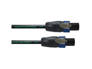 Cordial Road Line® Neutrik Speakon Kabel 2x2,5qmm mit NL4FX Stecker, 10m