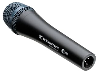 Sennheiser E 935 dyn. Gesangsmikrofon, Niere speziell für laute Bühnenbedingungen