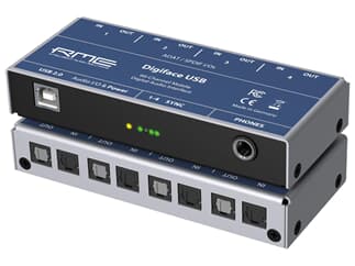RME Digiface USB, 66-Channel, 192 kHz, USB ADAT Audio Interface