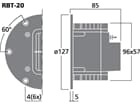 MONACOR RBT-20 -High-End-Bändchenhochtöner-Paar, selektiert, 25 W, 8 O