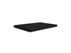 Adam Hall Hardware 05104 B - SolidLite® PP-Platte schwarz / schwarz 10,4 mm, 2500 x 1250 mm