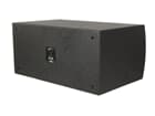 KME FISCO IB210 Subwoofer, schwarz, 2x 10" 700W Installationssubwoofer