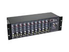 Omnitronic RM-1422FX USB Rack-Mixer 19"-Mixer mit 12 Kanälen