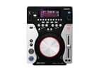 OMNITRONIC XMT-1400 Tabletop-CD-Player DJ-Workstation für CD, USB und SD