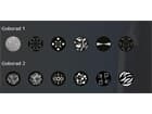 Elation Artiste Mondrian, 950 W CW LED, 3,3°-45°, SpectralColor CMYRGB + CTO, Blendenschieber 360°, Animation, DMX 512-A (RDM), ArtNet, sACN, FIL Case-Einsatz