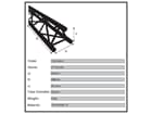 DURATRUSS DT 33/2-250, 3-Punkt-Traversensystem 250 cm