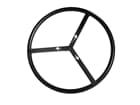 DURATRUSS DT 33/2 Dyno Wheel Schwarz, runder Traversenaufsatz für 3-Punkt-Traversen, schwarz