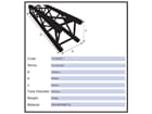 DURATRUSS DT 44/3-250, 4-Punkt Traverse 250cm