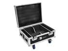 EUROLITE Set 4x AKKU IP UP-4 QCL Spot QuickDMX + Case mit Ladefunktion