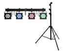 EUROLITE Set LED KLS-3002 + STV-60-WOT EU Steel stand black