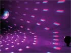 Eurolite Spiegelkugelset 20cm mit LED-RGB-Spot und Fernbedienung