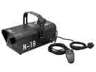 EUROLITE N-19, Nebelmaschine schwarz mit Kabelfernbedienung