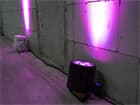 EUROLITE LED Silent Par 6 QCL Floor sw, LED-Floorspot mit RGB/WW-Farbmischung