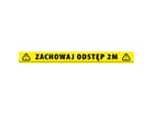 Adam Hall Accessories 58068 POL - Social Distancing Tape 2 Meter Polnisch